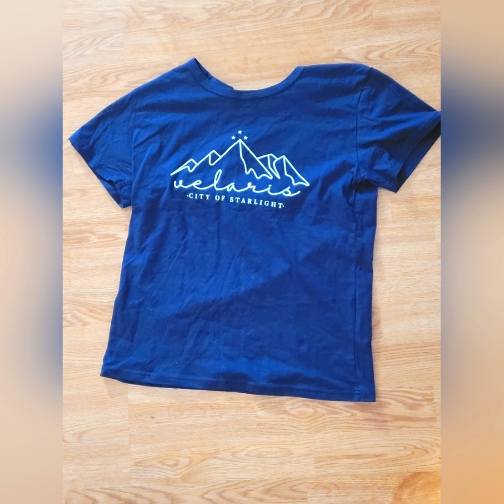 Navy Blue Graphic T-Shirt